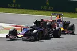 Foto zur News: Carlos Sainz (Toro Rosso) und Daniel Ricciardo (Red Bull)