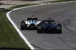 Foto zur News: Valtteri Bottas (Williams) und Nico Rosberg (Mercedes)