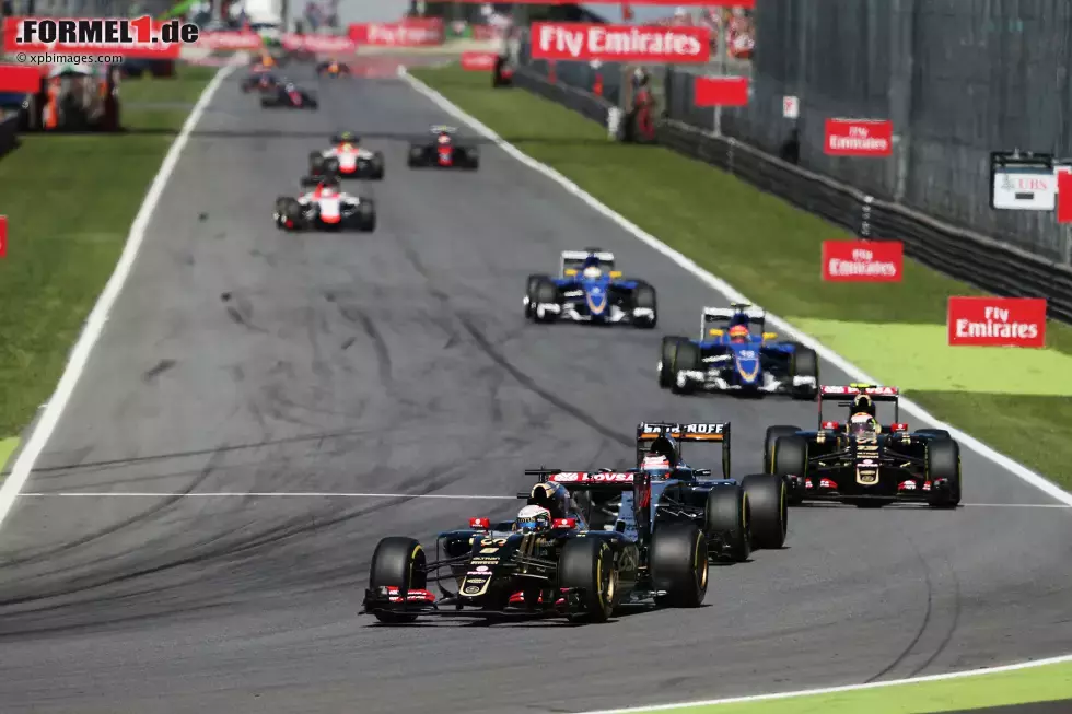 Foto zur News: Romain Grosjean (Lotus)