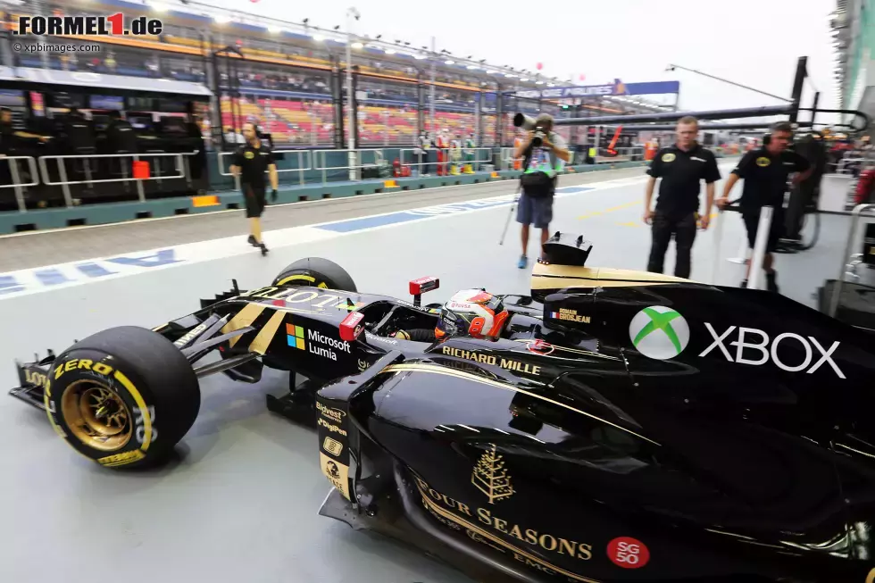 Foto zur News: Romain Grosjean (Lotus)