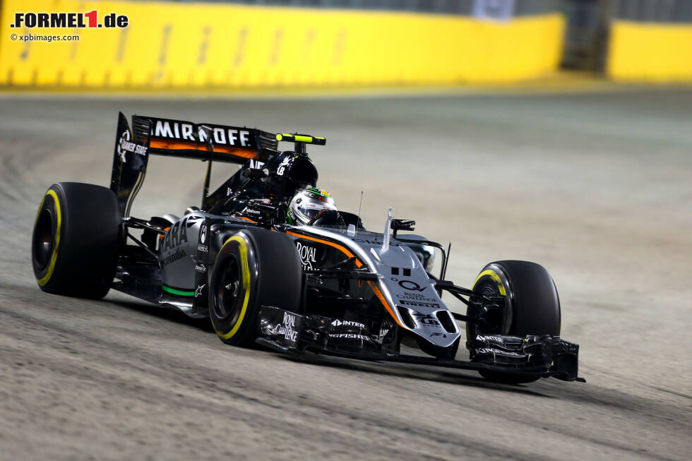 Foto zur News: Sergio Perez (Force India)