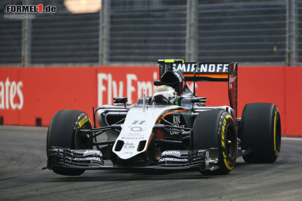 Foto zur News: Sergio Perez (Force India)