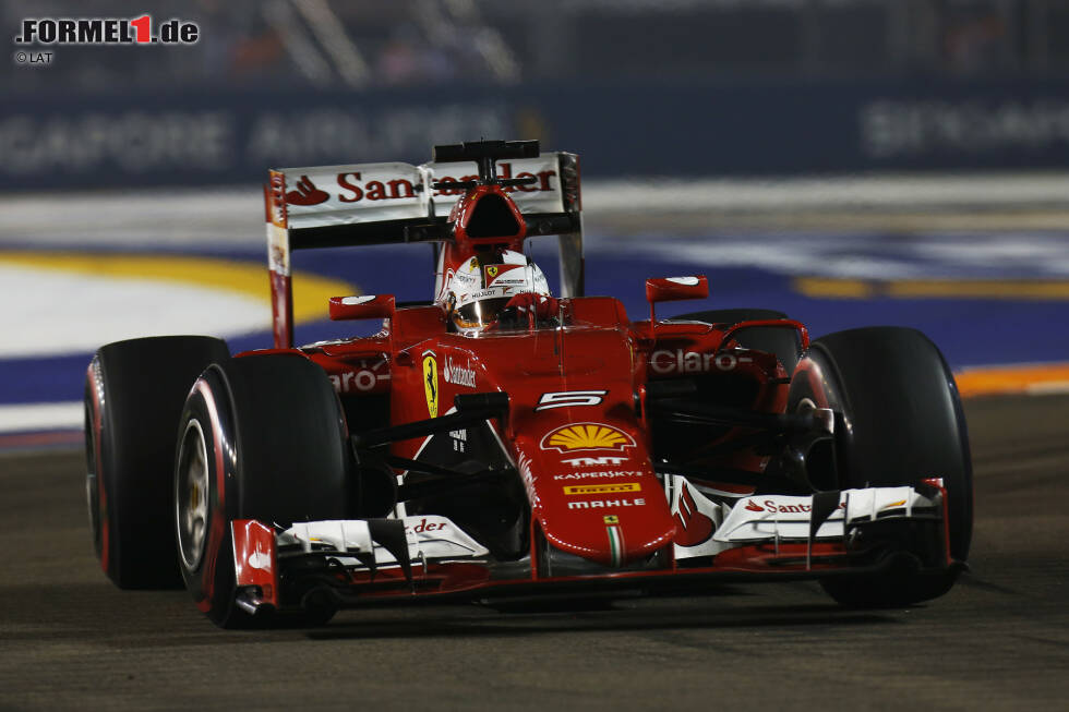 Foto zur News: Sebastian Vettel (Ferrari)