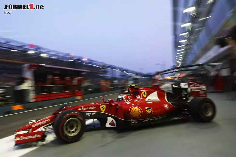 Foto zur News: Kimi Räikkönen (Ferrari)