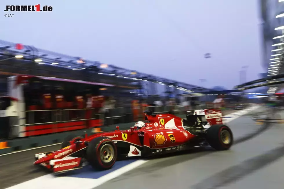 Foto zur News: Sebastian Vettel (Ferrari)