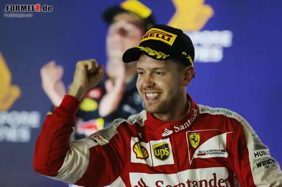 Foto zur News: Sebastian Vettel (Ferrari)