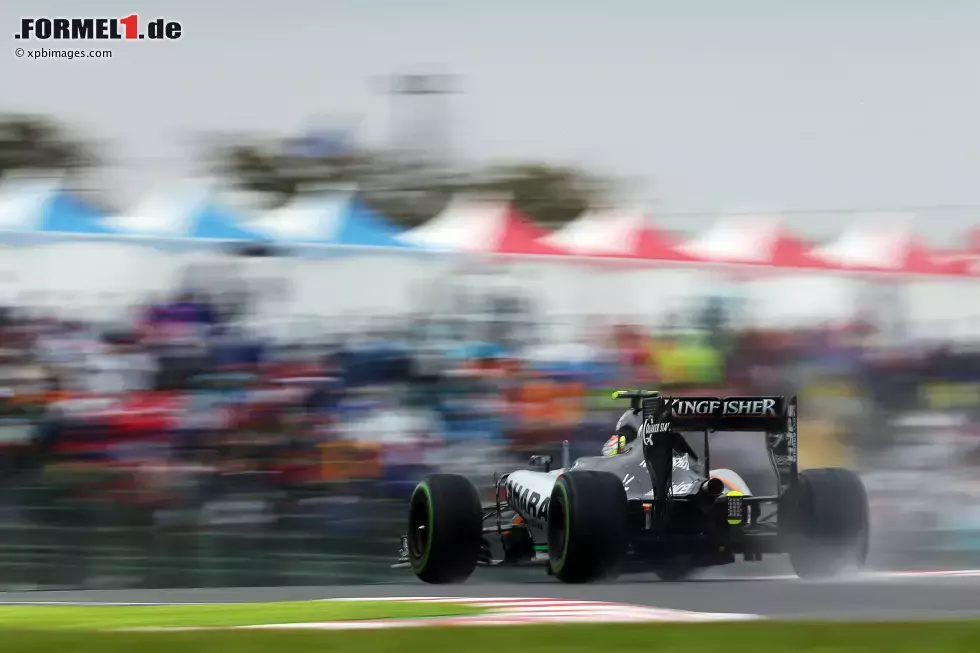 Foto zur News: Sergio Perez (Force India)