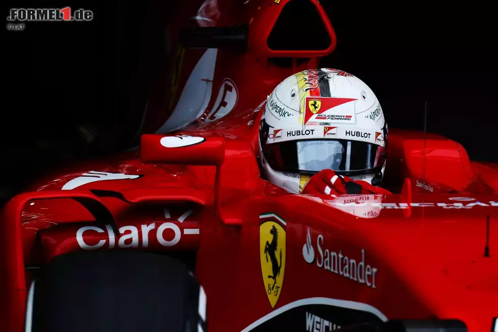 Foto zur News: Sebastian Vettel (Ferrari)