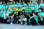 Foto zur News: Nico Rosberg (Mercedes) und Lewis Hamilton (Mercedes)