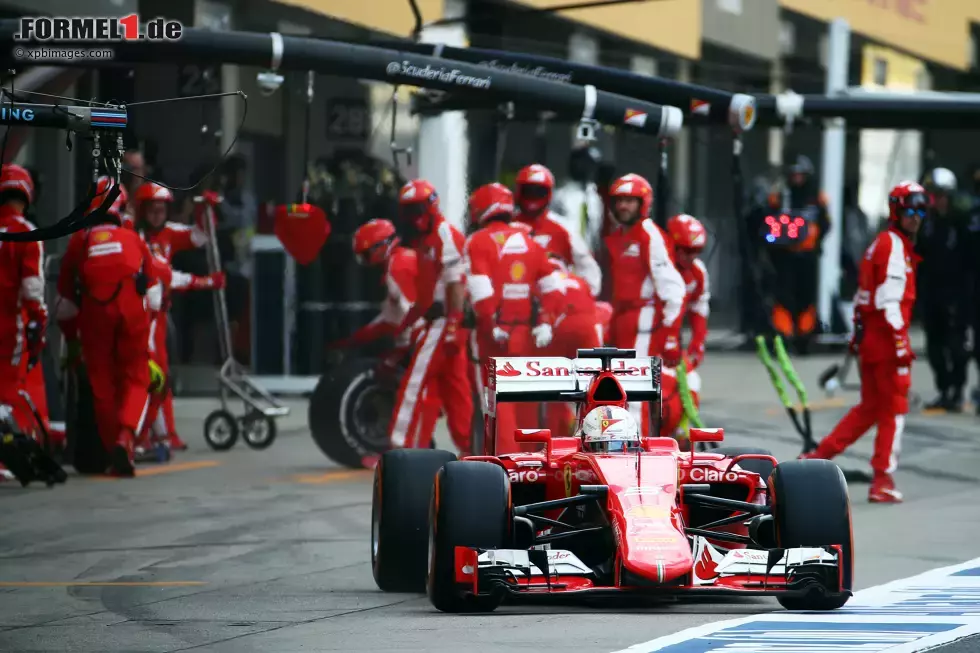 Foto zur News: Sebastian Vettel (Ferrari)