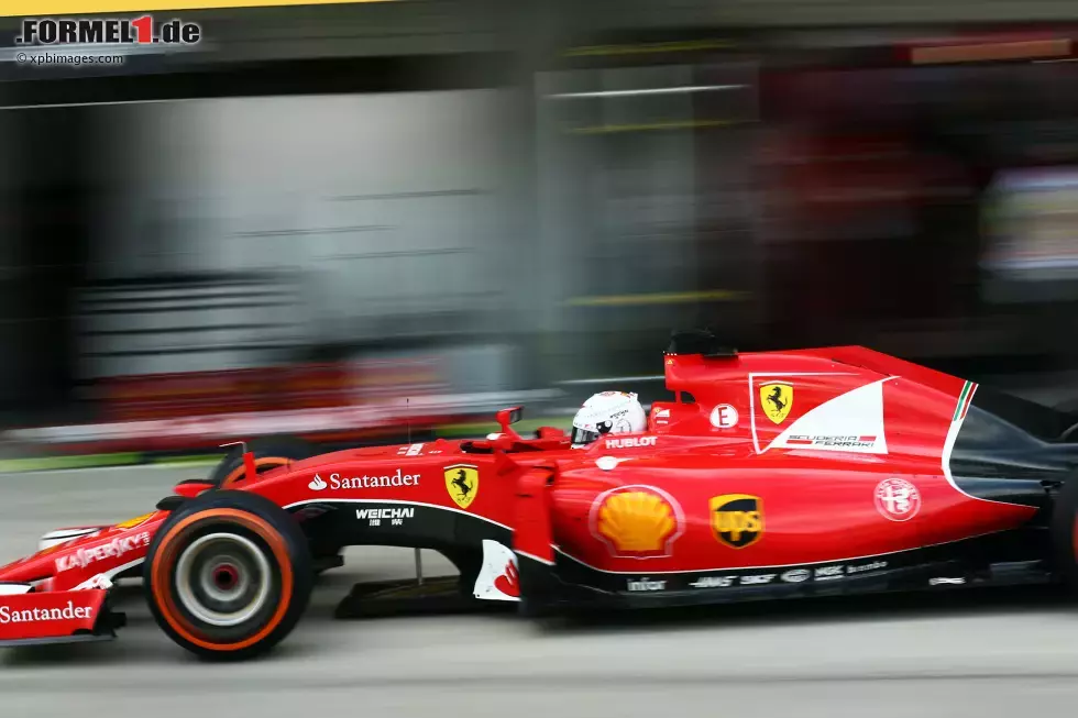 Foto zur News: Sebastian Vettel (Ferrari)