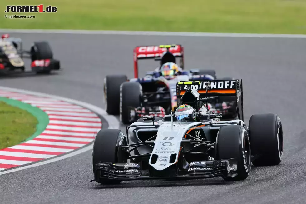 Foto zur News: Sergio Perez (Force India)