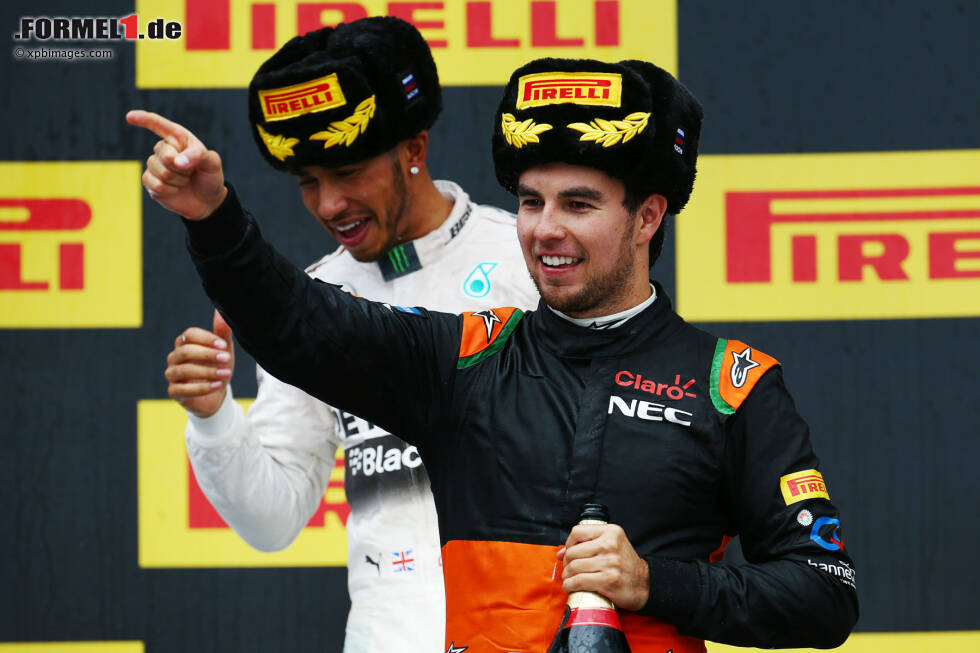 Foto zur News: Sergio Perez (Force India)