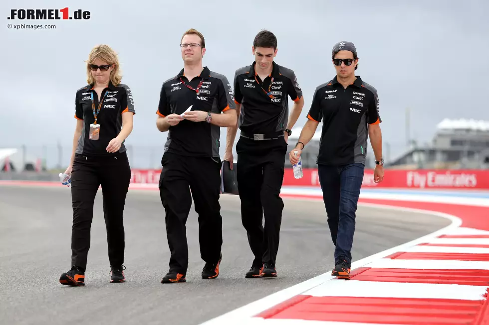 Foto zur News: Sergio Perez (Force India)