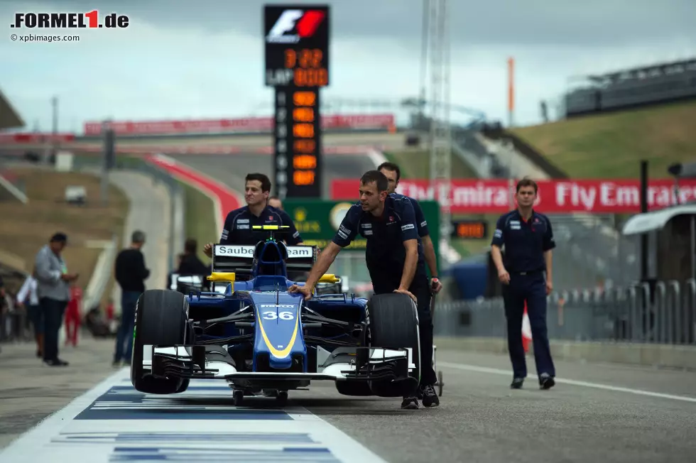 Foto zur News: Marcus Ericsson (Sauber)