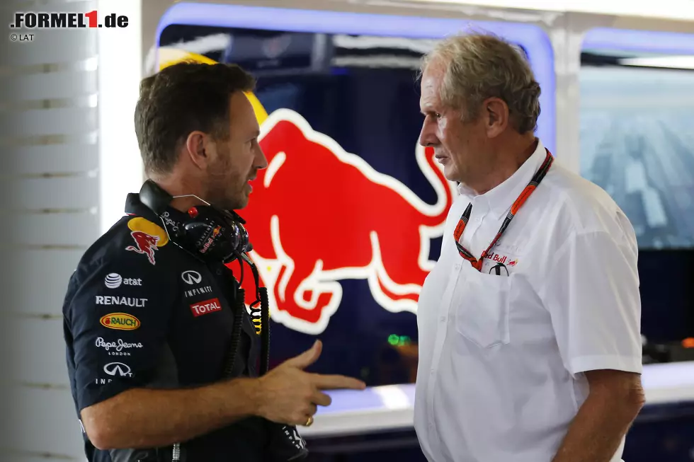 Foto zur News: Christian Horner und Helmut Marko