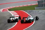 Foto zur News: Lewis Hamilton (Mercedes) und Nico Rosberg (Mercedes)