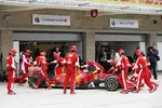 Foto zur News: Kimi Räikkönen (Ferrari)  gibt auf