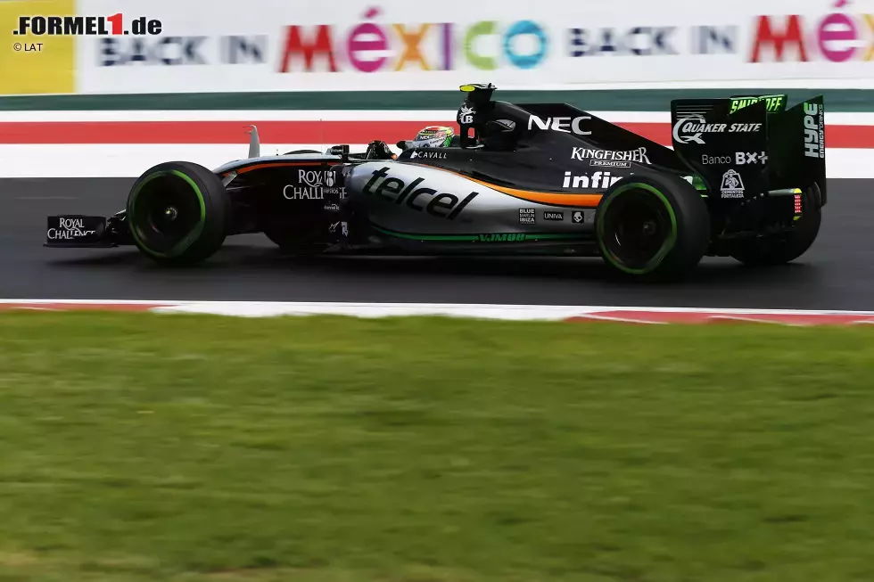 Foto zur News: Sergio Perez (Force India)