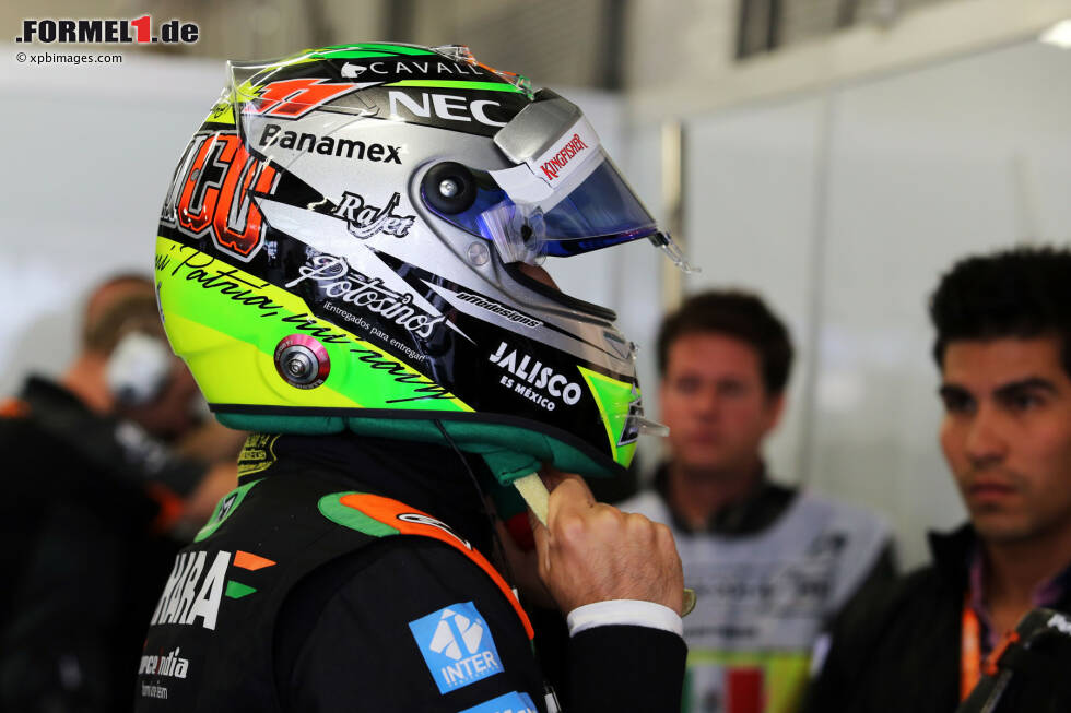 Foto zur News: Sergio Perez (Force India)