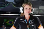 Foto zur News: Bernadette Collins, Performance- und Startegieingenieur (Force India)