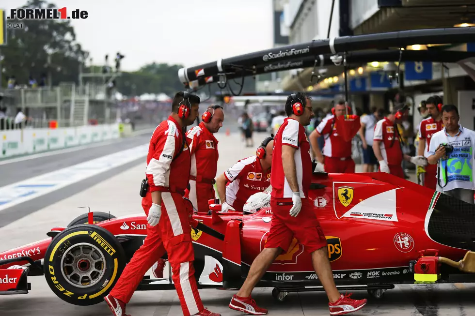 Foto zur News: Sebastian Vettel (Ferrari)