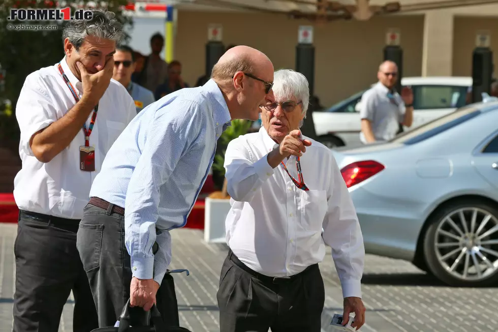 Foto zur News: Donald Mackenzie und Bernie Ecclestone