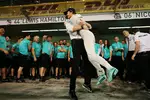 Foto zur News: Nico Rosberg (Mercedes) und Toto Wolff