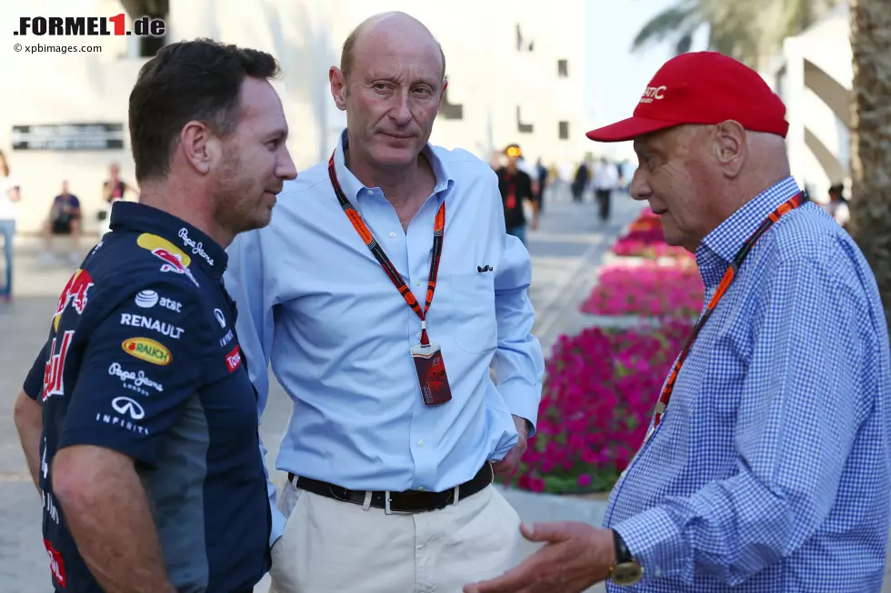 Foto zur News: Christian Horner und Niki Lauda