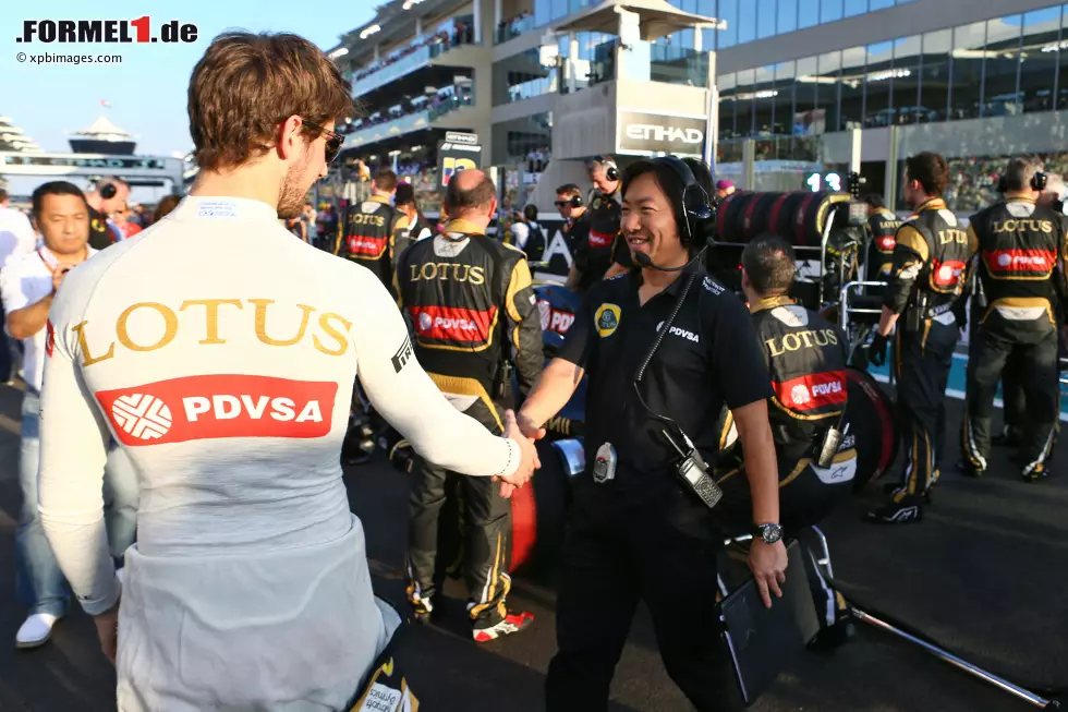 Foto zur News: Romain Grosjean (Lotus)