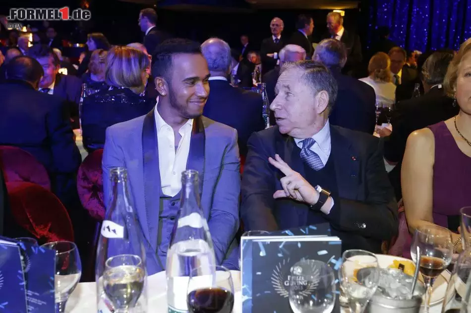 Foto zur News: Lewis Hamilton (Mercedes) und Jean Todt