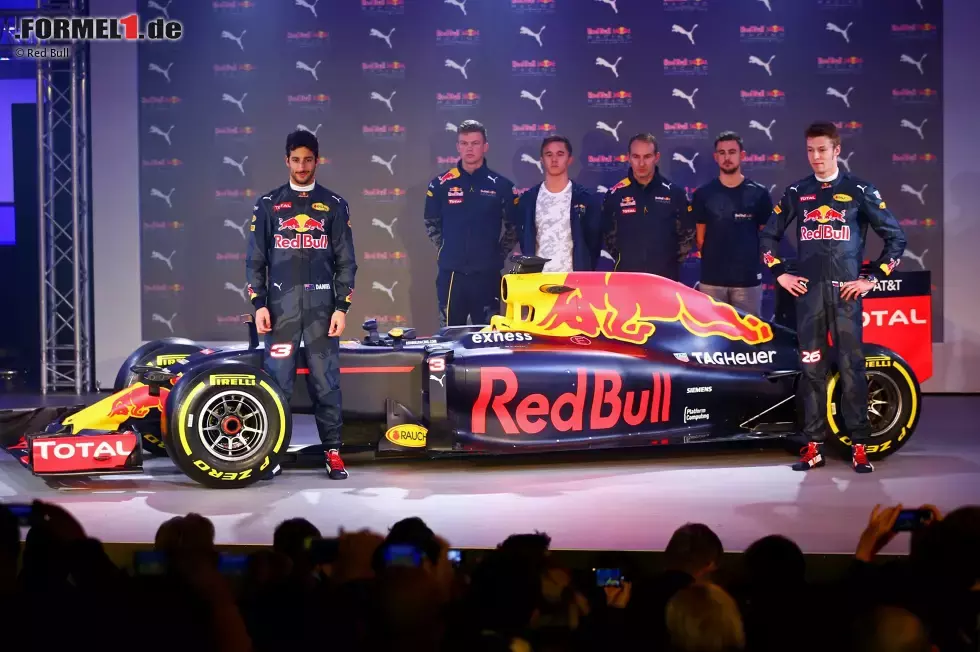 Foto zur News: Red-Bull-Teampräsentation