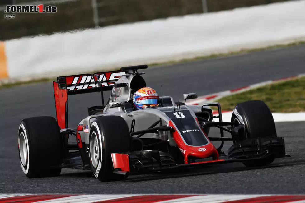 Foto zur News: Romain Grosjean (Haas)