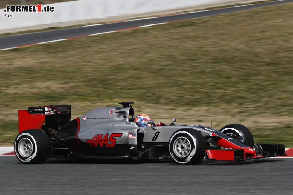 Foto zur News: Romain Grosjean (Haas)