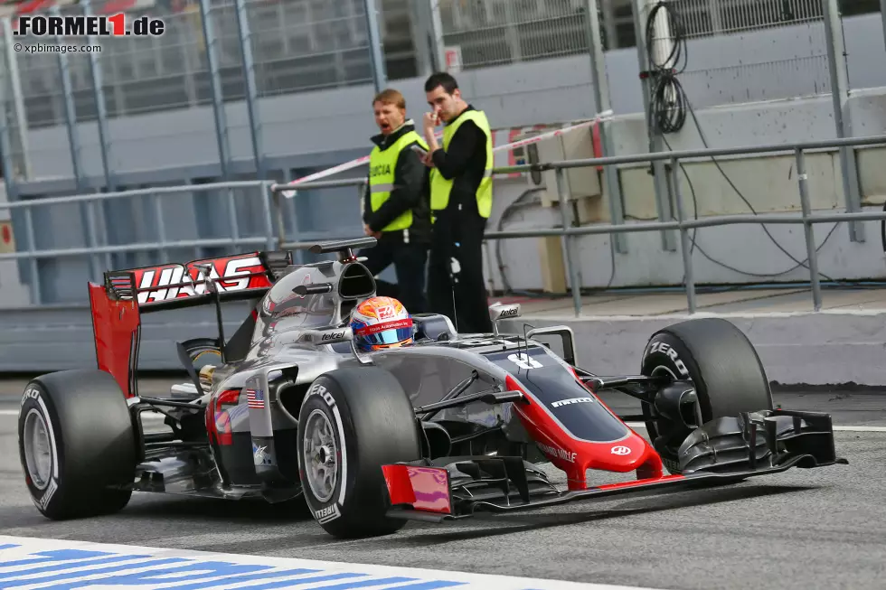 Foto zur News: Romain Grosjean (Haas)