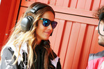 Foto zur News: Lara Alvarez, Freundin von Fernando Alonso (McLaren)