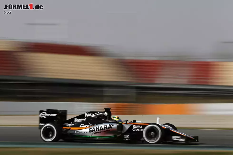 Foto zur News: Sergio Perez (Force India)