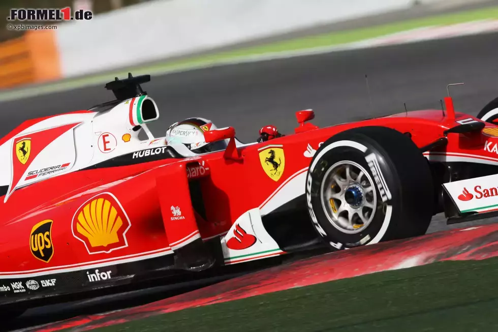 Foto zur News: Sebastian Vettel (Ferrari)