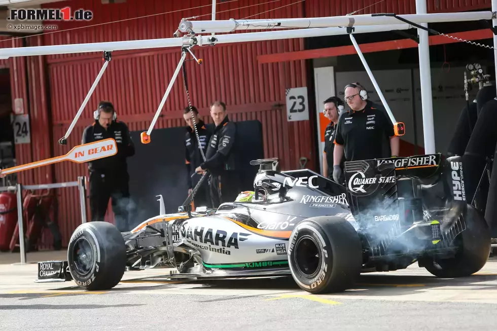 Foto zur News: Sergio Perez (Force India)