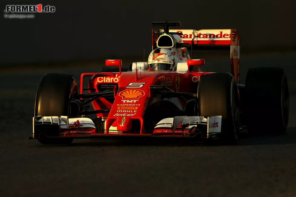 Foto zur News: Sebastian Vettel (Ferrari)