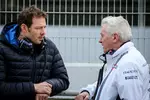 Foto zur News: Alexander Wurz und Pat Symonds (Williams)