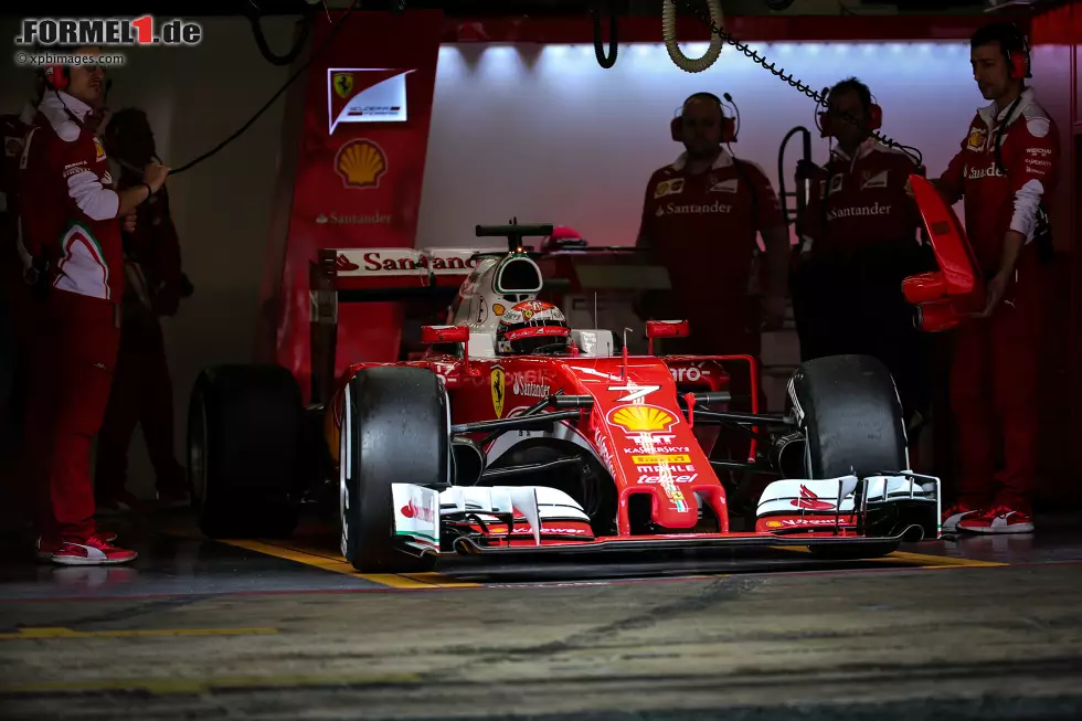 Foto zur News: Kimi Räikkönen (Ferrari)