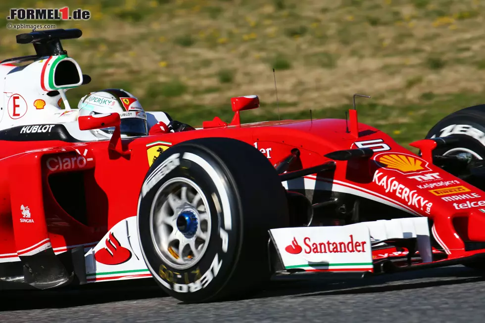 Foto zur News: Sebastian Vettel (Ferrari)