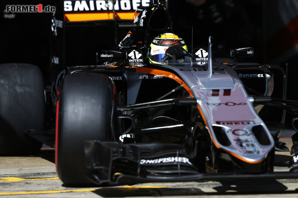 Foto zur News: Sergio Perez (Force India)