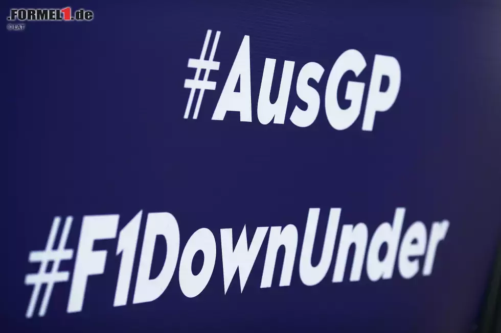 Foto zur News: Hashtgs zum Grand Prix von Australien