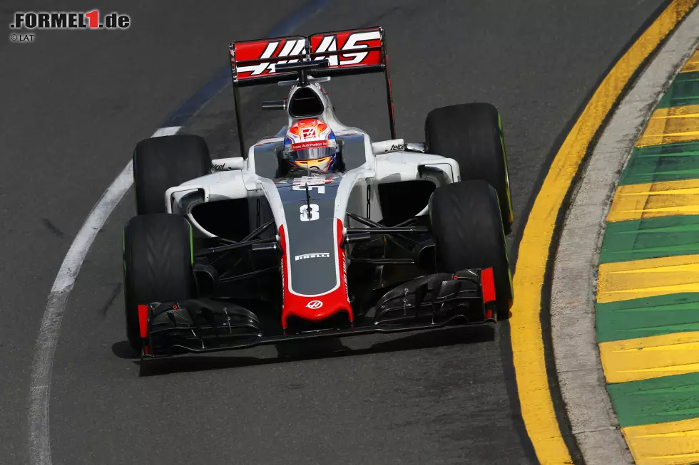 Foto zur News: Romain Grosjean (Haas)