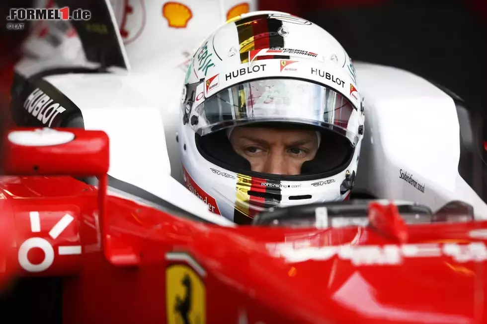 Foto zur News: Sebastian Vettel (Ferrari)