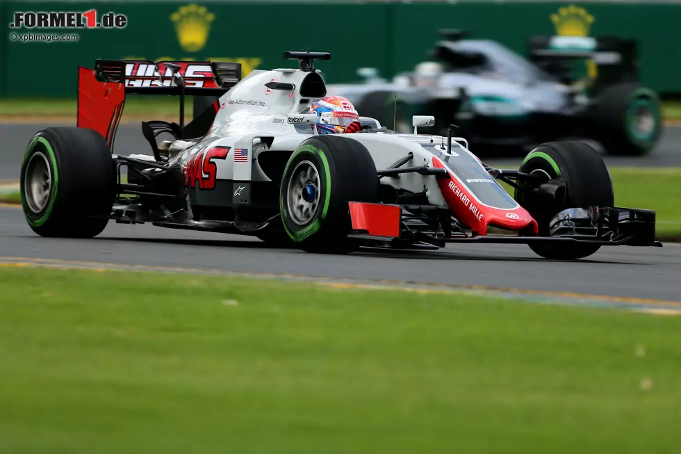 Foto zur News: Romain Grosjean (Haas)