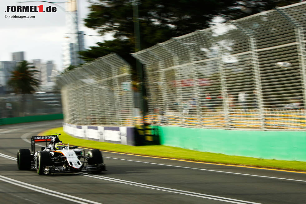 Foto zur News: Sergio Perez (Force India)