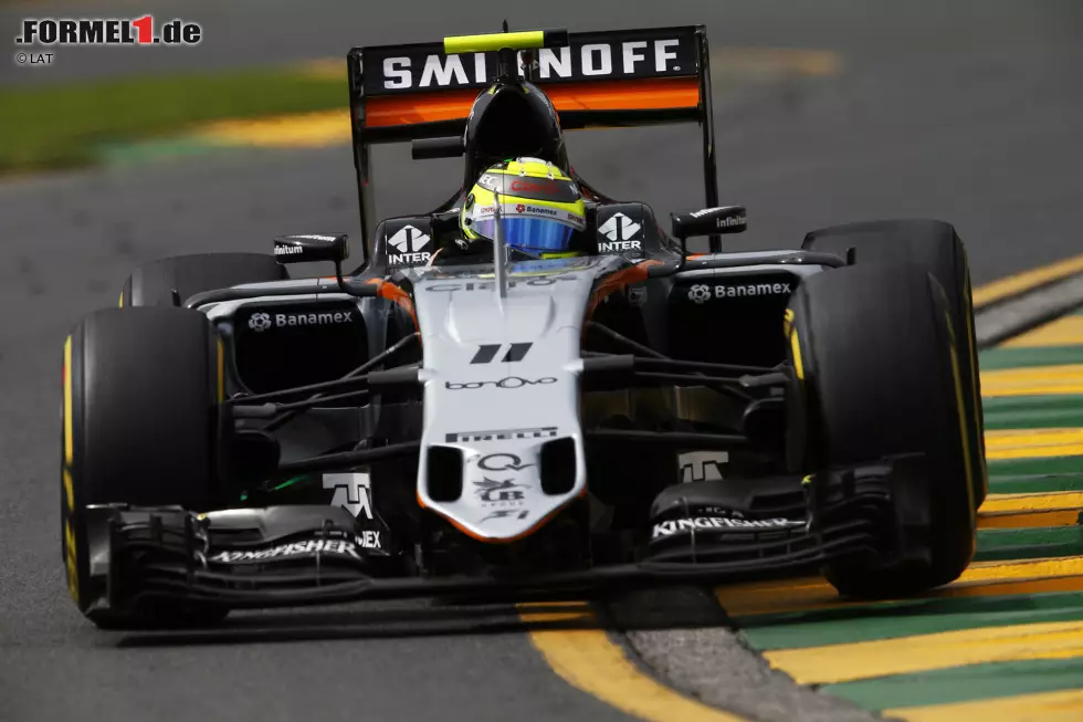 Foto zur News: Sergio Perez (Force India)